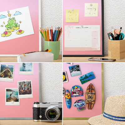 Magnetické tabule na magnety v zlatém rámu Jemný přechod
