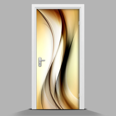 Nálepka na dveře Abstraktní vzor