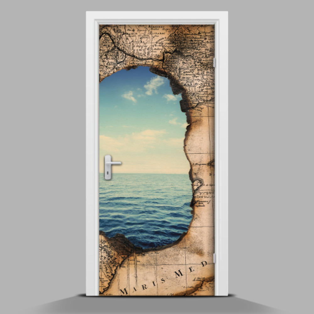 Nálepka na dveře Moře