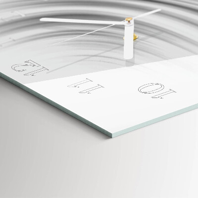 Skleněné hodiny Abstrakce