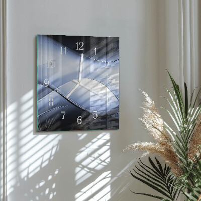 Skleněné hodiny Abstrakce