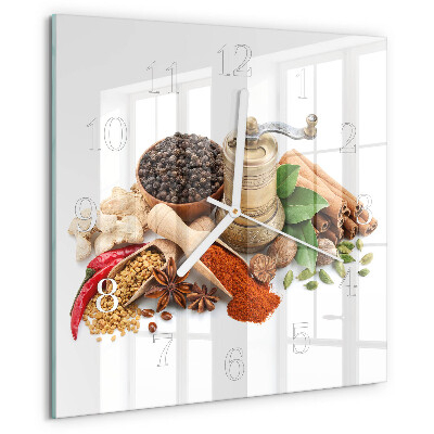 Skleněné hodiny Koření
