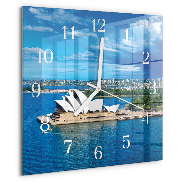 Skleněné hodiny Opera v Sydney