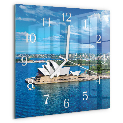 Skleněné hodiny Opera v Sydney
