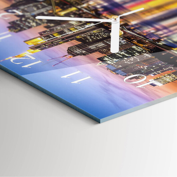 Skleněné hodiny Horizont