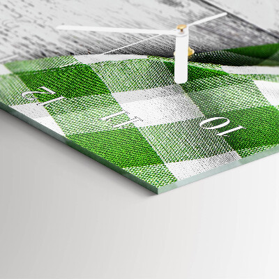 Skleněné hodiny vertikální Vzor